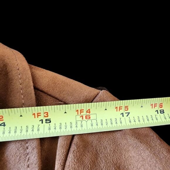 Bagatelle camel suede moto jacket - Picture 11 of 14